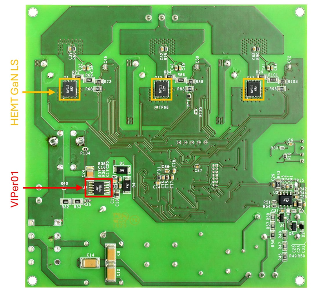 STMicroelectronics EVSTDRVG611MC Evaluation Board